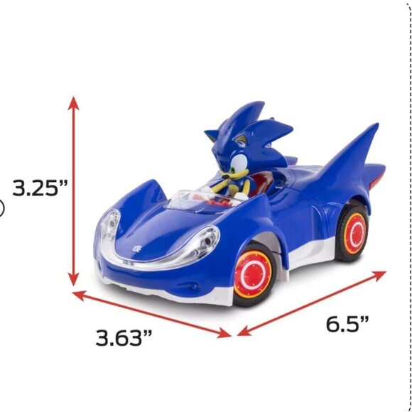Sonic The Hedgehog & Sega All-Stars 2.4GHz Remote Controlled Race Car - Picture 7 of 7